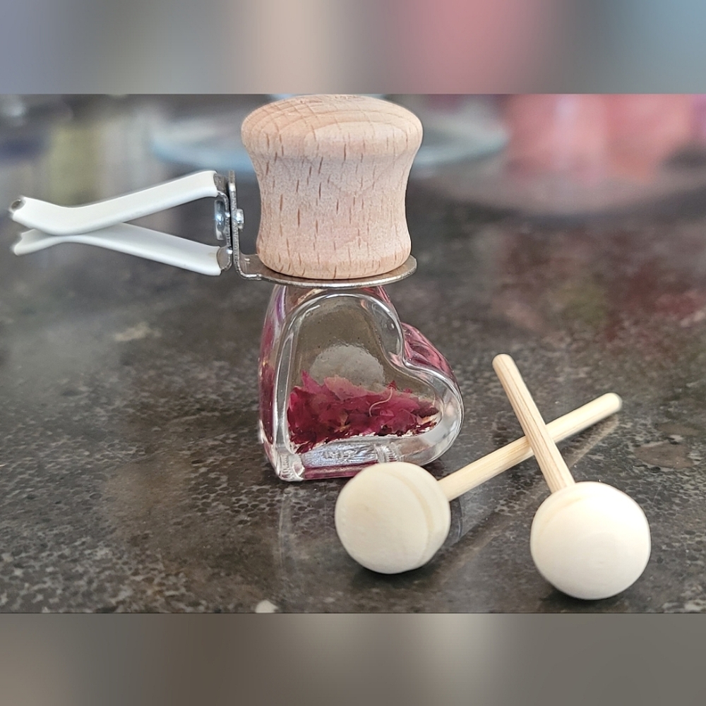 Mainely Melts Boho Rose with Petals Car Diffuser